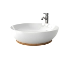 Раковина с деревянным основанием EcoBowl Zen