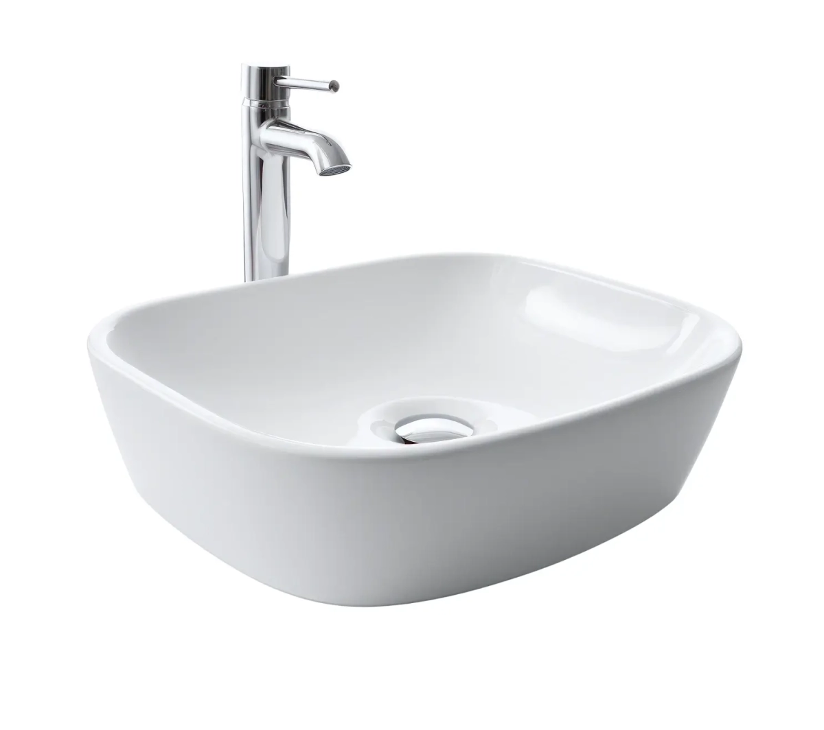 Квадратная накладная раковина FormaSquare Loft