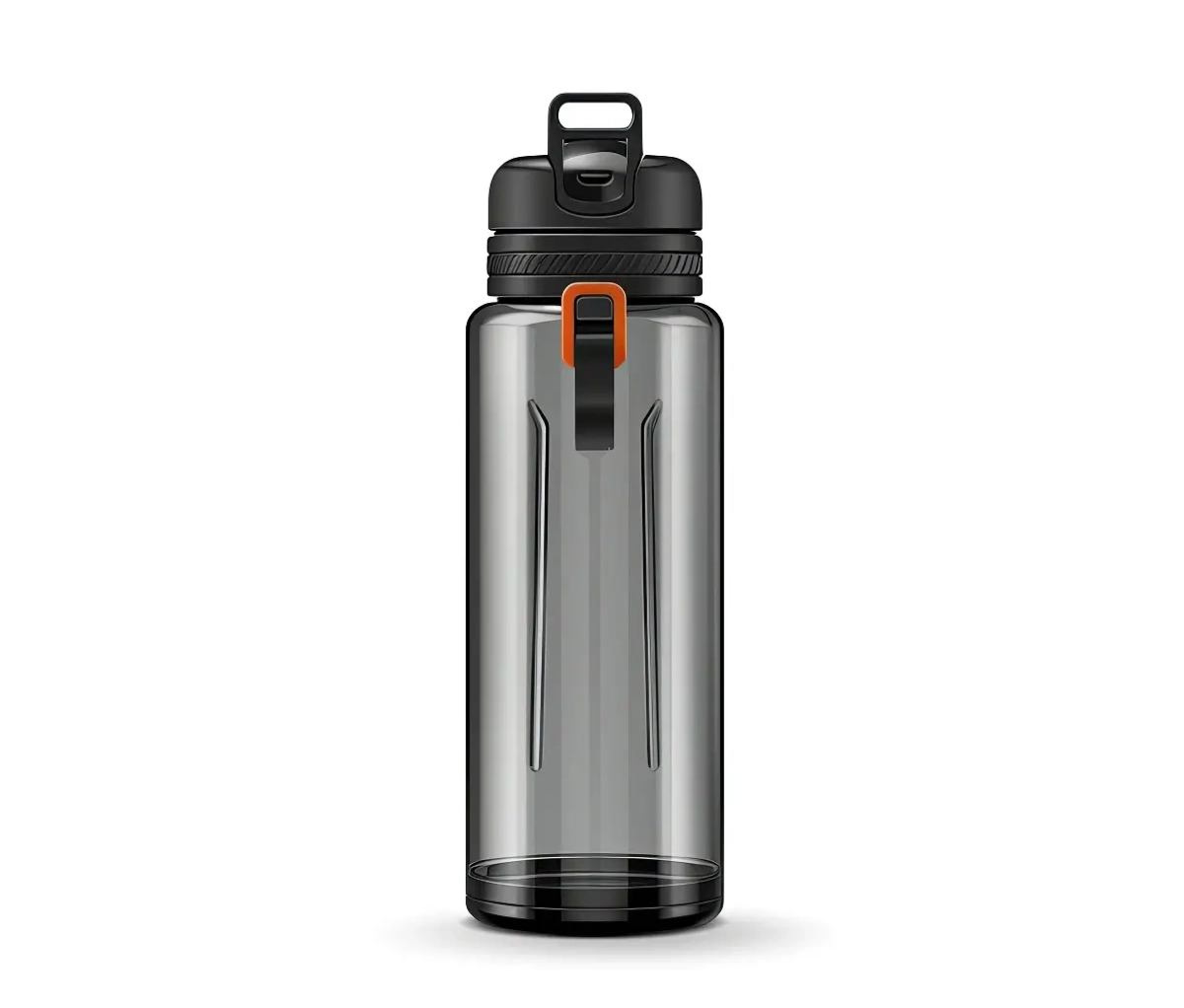 Фляга для воды Water Bottle, 600 мл, черная