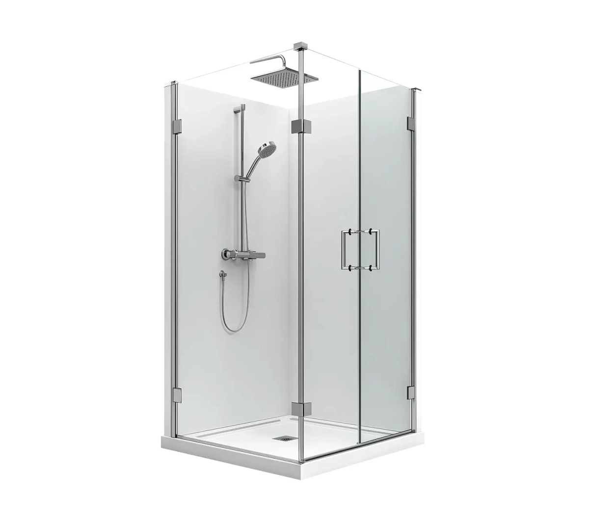 Душевая кабина с закалённым стеклом CrystalShower Cube