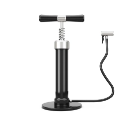 Насос 5-470235 алюминий +ножной упор с манометром, T-ручка